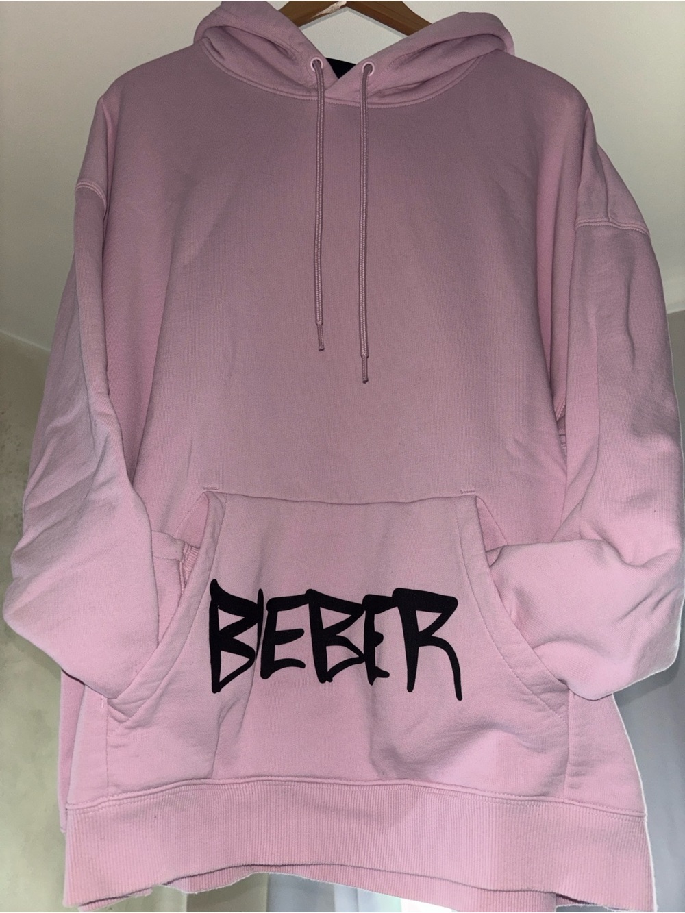 H&M x Justin Bieber “Changes” Soft Pink Hoodie🩷